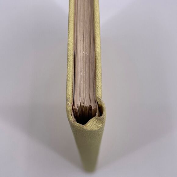 Vintage 1955 Baby Book Babys First Seven Years Record Blank Retro Yellow Cover - Picture 11 of 12